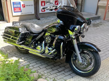 2010 Harley-Davidson Electra Glide, чёрный, 720000 рублей, вид 1