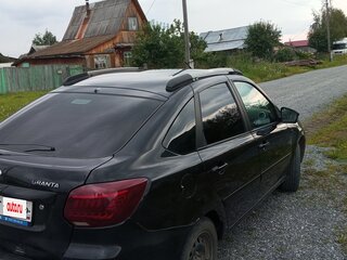 2017 Lada (ВАЗ) Granta I, чёрный, 493000 рублей, вид 4