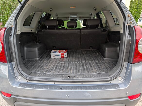 2012 Chevrolet Captiva I Рестайлинг, серый - вид 20