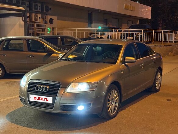 2008 Audi A6 III (C6), бежевый, 560000 рублей
