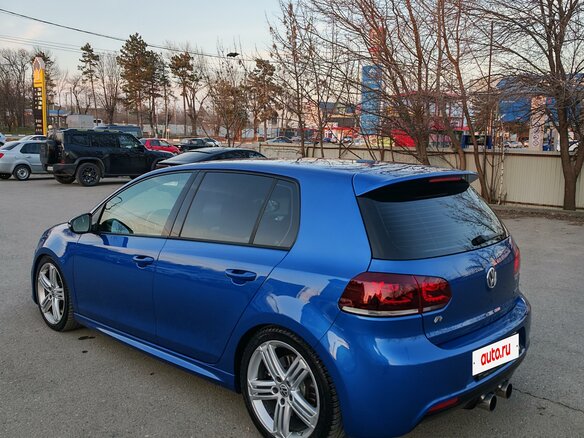 2012 Volkswagen Golf R VI, синий, 2300000 рублей - вид 14