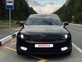 2014 Skoda Octavia III (A7), чёрный, 1200000 рублей, вид 1