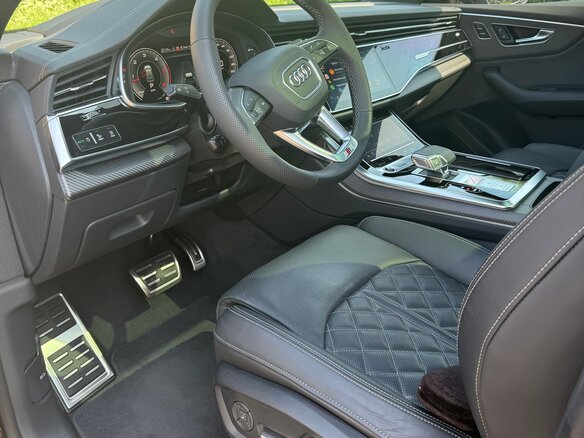 2024 Audi Q8 50 TDI I (4M) Рестайлинг, чёрный, 14950000 рублей - вид 8