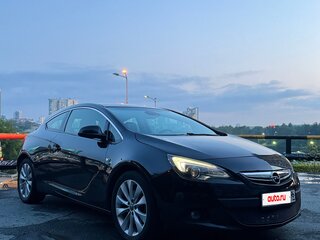 2012 Opel Astra GTC J Рестайлинг, чёрный, 990000 рублей, вид 3