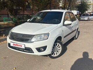 2018 Lada (ВАЗ) Granta I Рестайлинг, белый, 690000 рублей, вид 1