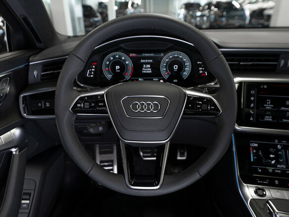 2025 Audi A6 45 TFSI Long V (C8) Рестайлинг, чёрный - вид 10