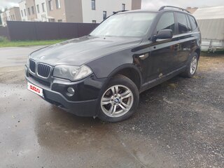 2008 BMW X3 20d I (E83) Рестайлинг, чёрный, 900000 рублей, вид 1