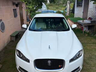 2013 Jaguar XF I Рестайлинг, белый, 1850000 рублей, вид 1