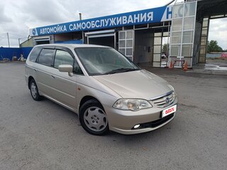 2002 Honda Odyssey II Рестайлинг, золотистый, 750000 рублей, вид 2
