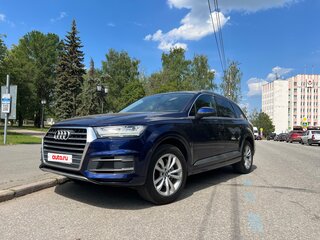 2019 Audi Q7 II (4M), синий, 3450000 рублей, вид 1