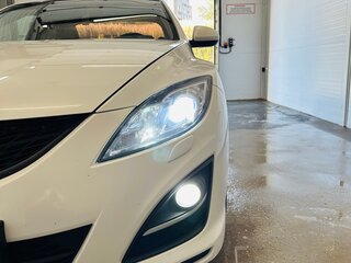 2011 Mazda 6 II (GH) Рестайлинг, белый, 1150000 рублей, вид 3