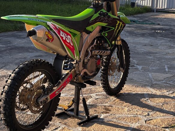 2011 Kawasaki KX 450, зелёный, 340000 рублей - вид 2