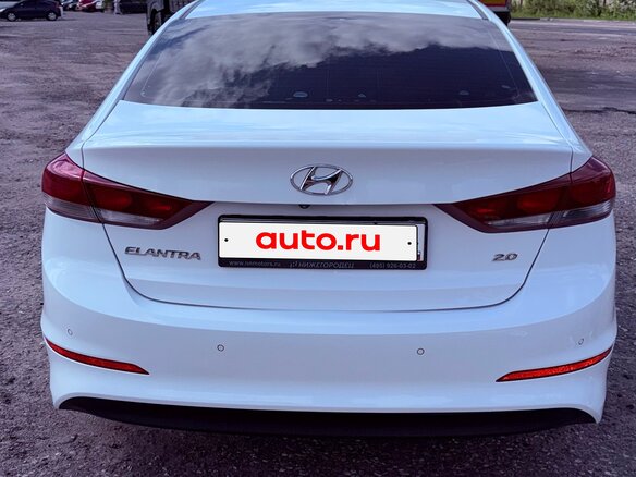 2016 Hyundai Elantra VI (AD), белый - вид 17