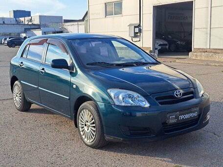 2005 Toyota Corolla IX (E120, E130) Рестайлинг, зелёный, 485000 рублей, вид 3