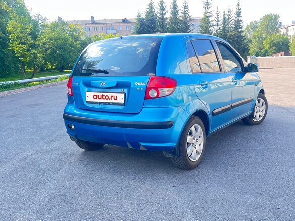 2004 Hyundai Getz I, голубой - вид 5