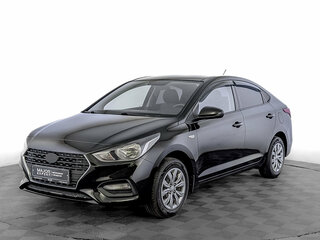 2019 Hyundai Solaris II, чёрный, 1200000 рублей, вид 1