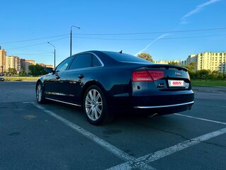 2010 Audi A8 Long III (D4), синий, 1650000 рублей, вид 4