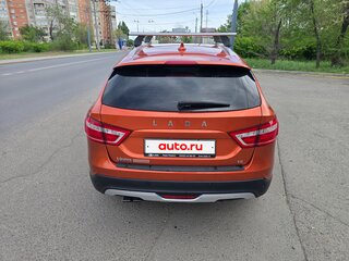 2018 Lada (ВАЗ) Vesta SW I, оранжевый, 1000000 рублей, вид 4