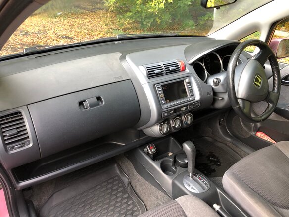 2002 Honda Fit I, розовый, 360000 рублей - вид 10