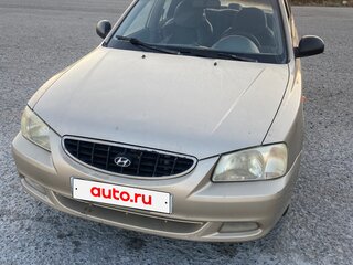 2005 Hyundai Accent ТагАЗ II, бежевый, 250000 рублей, вид 2