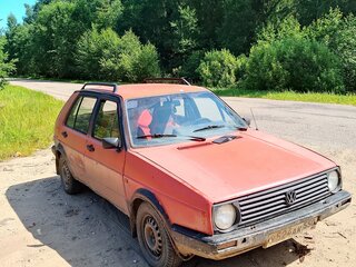 1984 Volkswagen Golf II, красный, 90000 рублей, вид 2