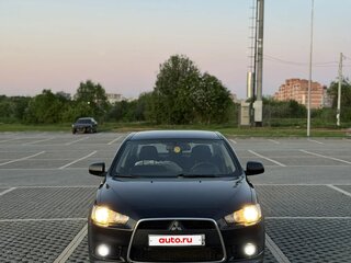 2012 Mitsubishi Lancer X Рестайлинг, чёрный, 663000 рублей, вид 1