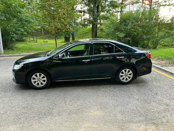 2011 Toyota Camry VII (XV50), чёрный - вид 6