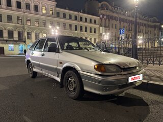 2005 Lada (ВАЗ) 2114, серебристый, 75000 рублей, вид 2