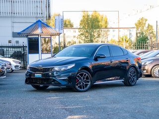 2018 Kia Optima IV Рестайлинг, синий, 1979000 рублей, вид 2