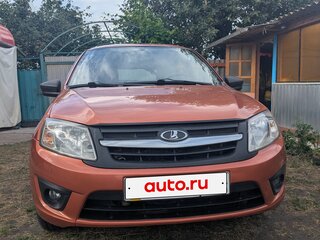 2014 Lada (ВАЗ) Granta I, оранжевый, 800000 рублей, вид 2