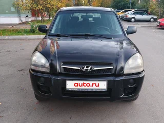 2008 Hyundai Tucson I, чёрный, 450000 рублей, вид 1