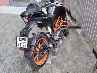 2013 KTM 390 Duke, чёрный, 350000 рублей, вид 3