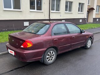 2006 Kia Spectra I Рестайлинг 2, красный, 220000 рублей, вид 5