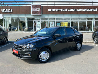 2017 Lada (ВАЗ) Vesta I, чёрный, 530000 рублей, вид 1