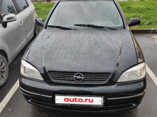 1999 Opel Astra G, чёрный, 285000 рублей, вид 1