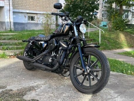 2021 Harley-Davidson Sportster 883, чёрный, 800000 рублей, вид 4