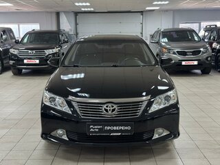 2014 Toyota Camry VII (XV50), чёрный, 1249000 рублей, вид 3