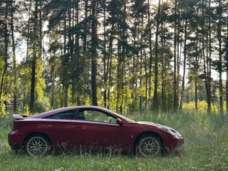 2003 Toyota Celica VII (T230) Рестайлинг, красный, 660000 рублей, вид 5