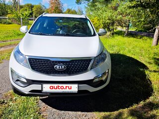 2014 Kia Sportage III Рестайлинг, белый, 1300000 рублей, вид 2