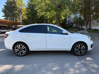 2023 Lada (ВАЗ) Vesta I Рестайлинг (NG), белый, 1240000 рублей, вид 2