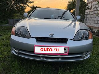 2003 Hyundai Tiburon II (GK), серебристый, 570000 рублей, вид 1