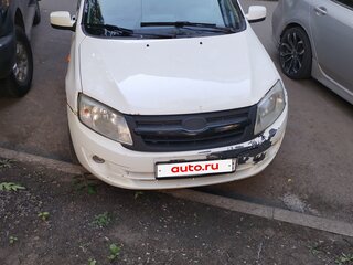 2013 Lada (ВАЗ) Granta I, белый, 450000 рублей, вид 1