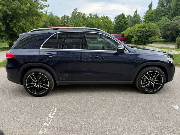 2019 Mercedes-Benz GLE 300 d II (V167), синий, 5065000 рублей - вид 6