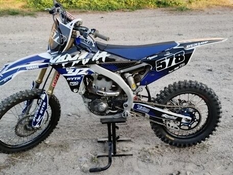 2016 Yamaha YZ450F, синий, 410000 рублей, вид 1
