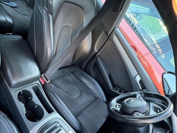 2013 Audi A4 IV (B8) Рестайлинг, чёрный - вид 8