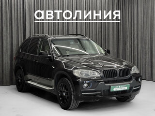 2008 BMW X5 3.0si II (E70), чёрный, 1449000 рублей, вид 3