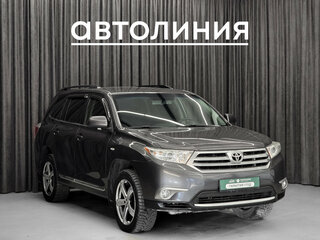 2013 Toyota Highlander II (XU40) Рестайлинг, серый, 1749000 рублей, вид 3