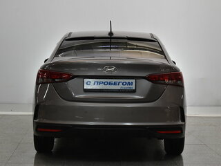 2020 Hyundai Solaris II Рестайлинг, коричневый, 1485000 рублей, вид 3
