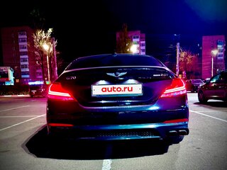 2019 Genesis G70 I, чёрный, 1890000 рублей, вид 4