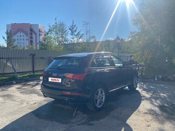 2012 Audi Q5 I (8R) Рестайлинг, чёрный - вид 7